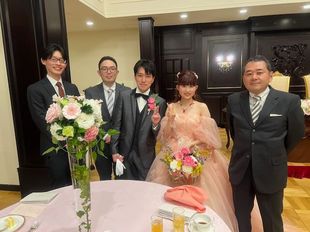 関翔結婚式披露宴2