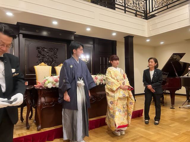 関翔結婚式披露宴