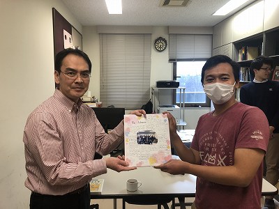 Sukamto君の送別会
