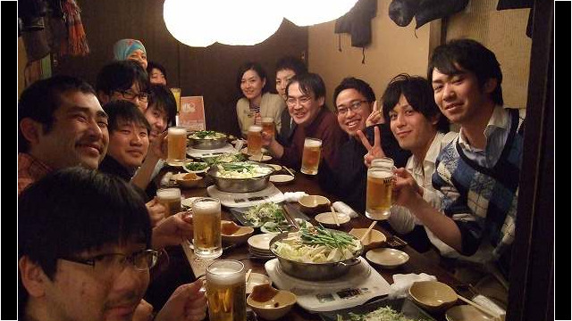 卒業生追い出しコンパ