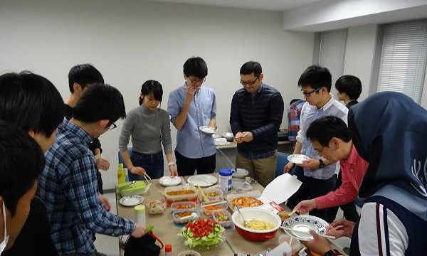 アメリアさん送別会