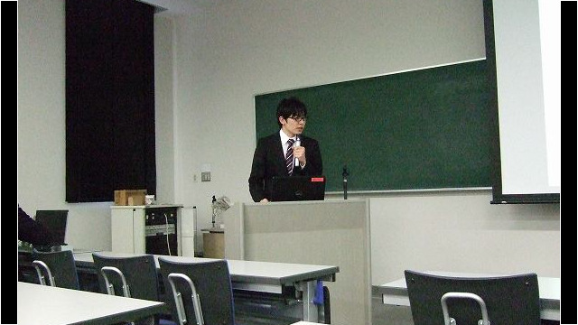 修士論文発表会 宮城君発表