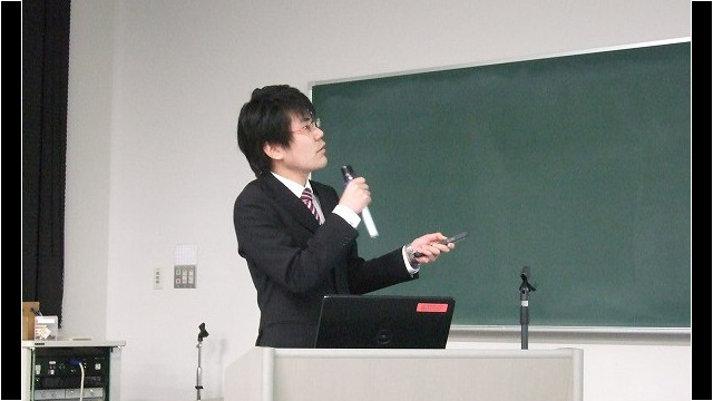 修士論文発表会 丸山君発表