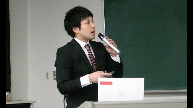 修士論文発表会 宮里君発表