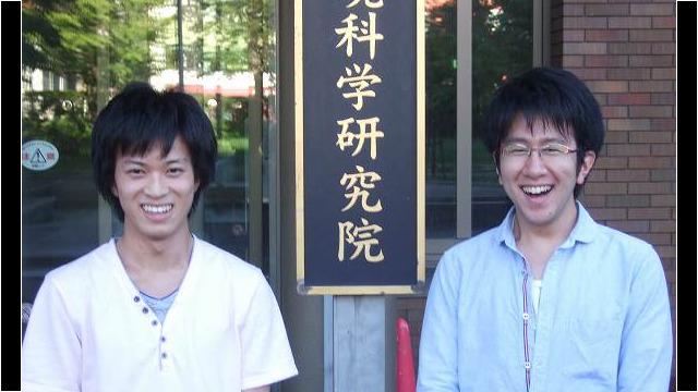 吉田くん,南田くんとの集合写真(8月29日)