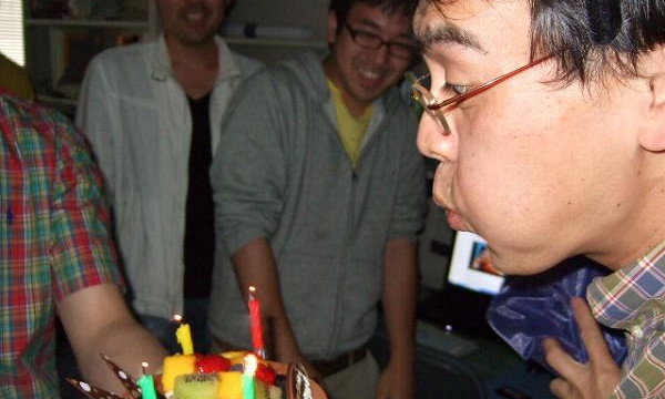 神谷先生誕生日会(7月9日)