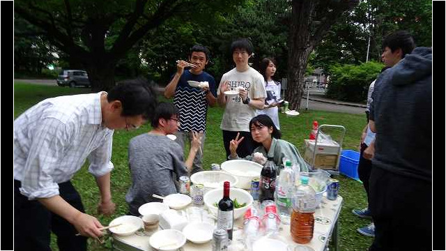 6月29日(金) 環境科学院ジンギスカンパーティ