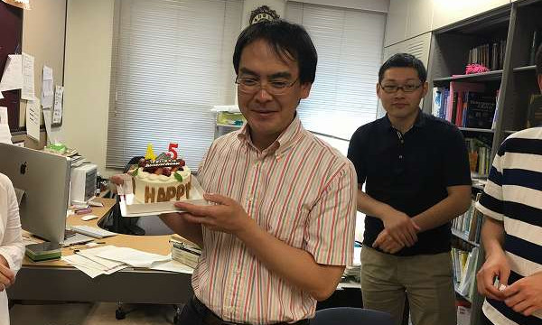 7月06日 神谷先生誕生日会