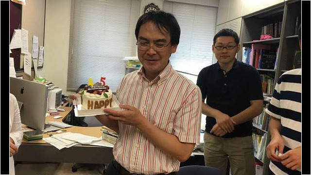 7月06日 神谷先生誕生日会