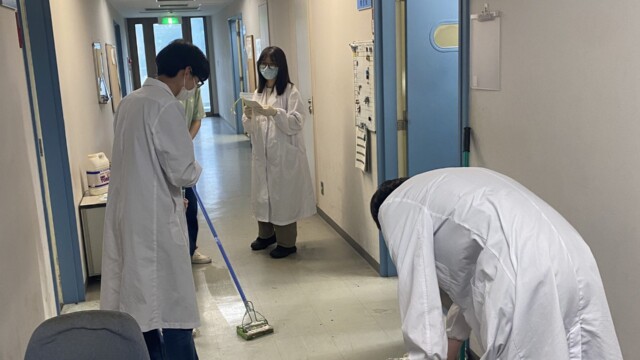 大掃除をしました