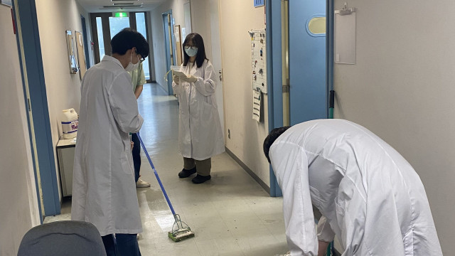 大掃除をしました