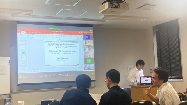 Jhon修士論文発表会!(7/30)