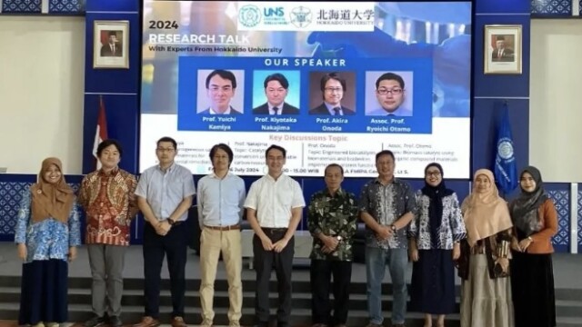 講演会 in Sebelas Maret University(UNS) (7/26)!