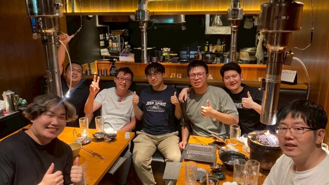 秋卒業メンバー打ち上げ(7/24)