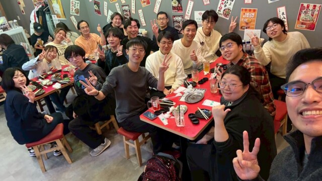 大友先生誕生会and留学生歓迎会!!(10/24)