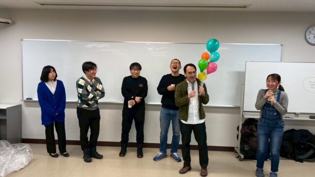 修論打ち上げ(2/12)